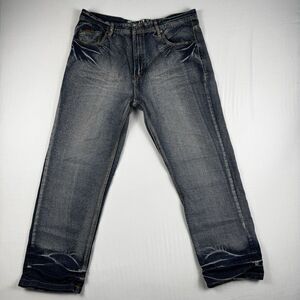 Vintage Southpole MCM XCI Y2K Baggy Grunge Jeans Mens 36x30